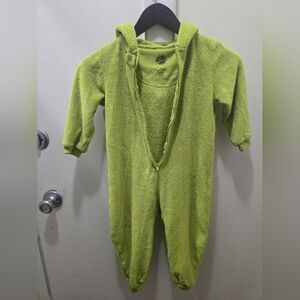 Dr. Seuss Lime Green Kids Footie
